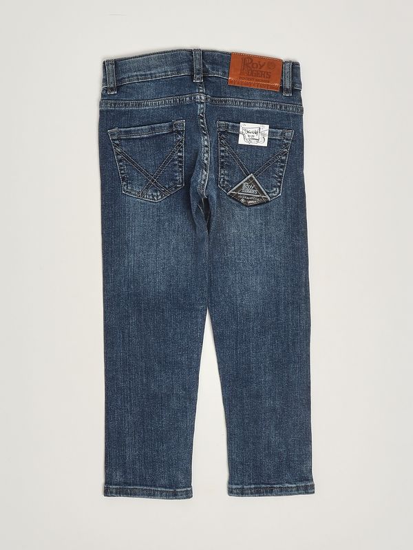 2. Boys' stretch cotton jeans Medium-wash denim Roy Roger's rg15000