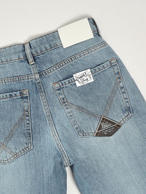 3. Jeans bambino in denim di cotone Denim Chiaro Roy Roger's rg14900