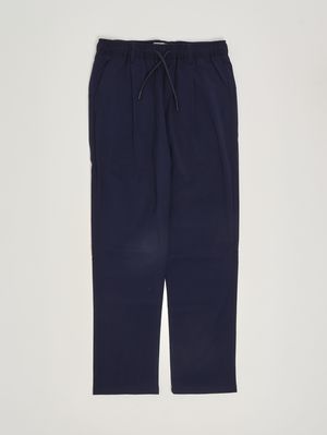 1. Boys' stretch viscose-blend trousers Navy blue