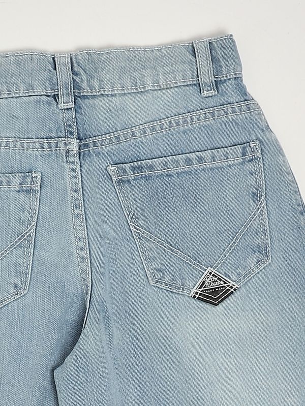 3. Mädchen-Shorts aus Baumwolle Heller Denim Roy Roger's rg18000