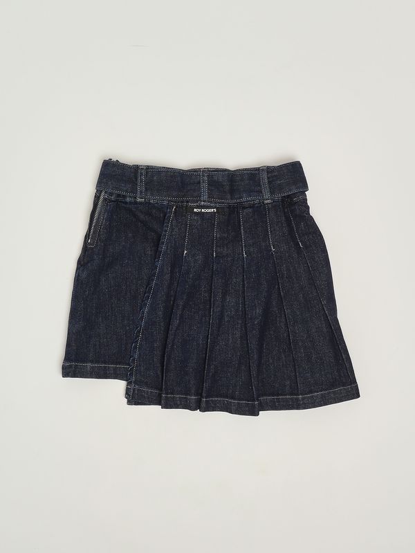 2. Mädchenrock aus Stretch-Baumwoll-Denim Dunkler Denim Roy Roger's rg15500