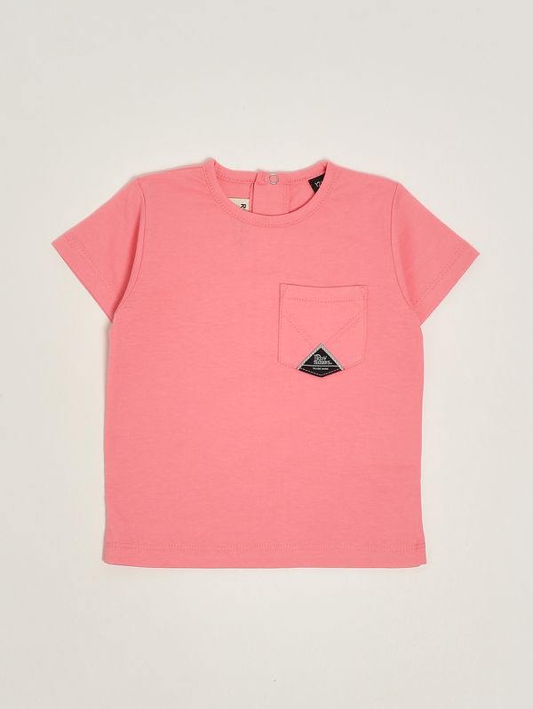 T-shirt en coton extensible pour bébé garçon Corail Roy Roger's