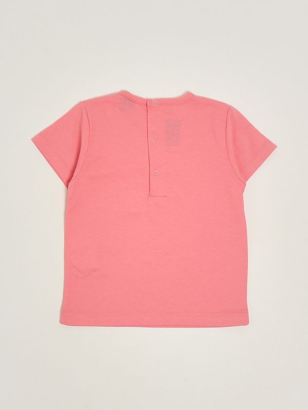 2. T-shirt neonato in cotone stretch Corallo Roy Roger's rg18800