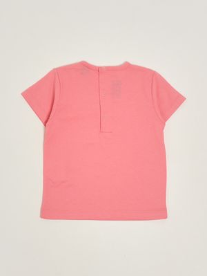 2. T-shirt neonato in cotone stretch Corallo