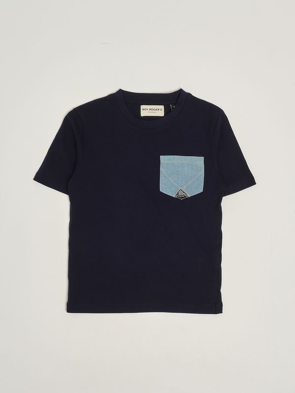 1. Camiseta de algodón para niño Azul Roy Roger's rg10400