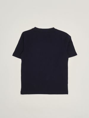 2. Camiseta de algodón para niño Azul