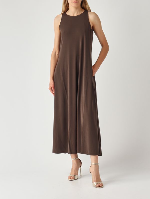2. Bosso Damenkleid aus Viskose Verbrannt MM Max Mara 2616621038600