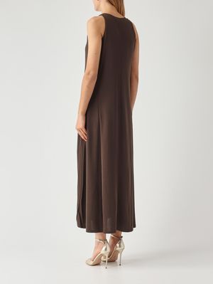 4. Bosso Damenkleid aus Viskose Verbrannt
