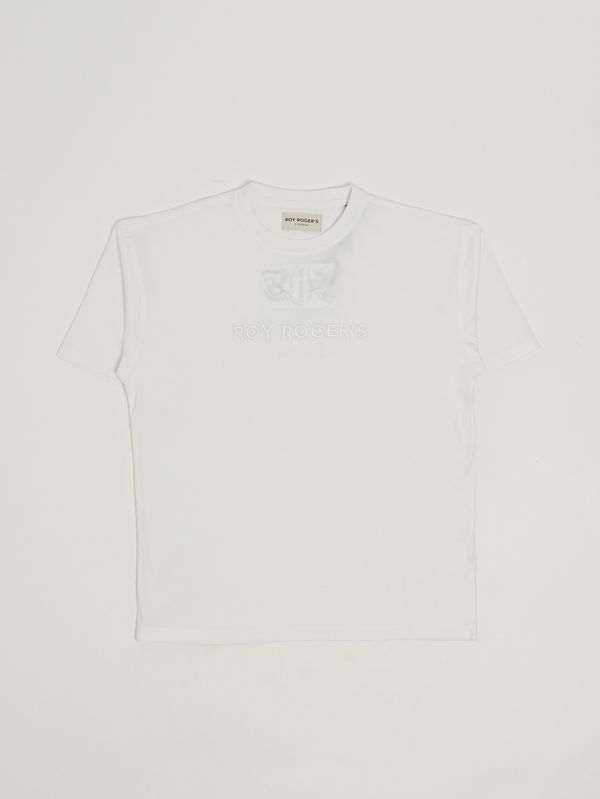 1. Boys' cotton T-shirt White Roy Roger's rg11900