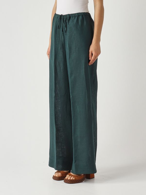3. Leinenhose für Damen Eukalyptus Liviana Conti l6sl44