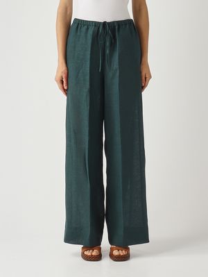 1. Leinenhose für Damen Eukalyptus