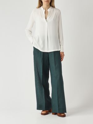 2. Leinenhose für Damen Eukalyptus