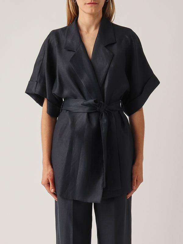 1. Chaqueta de mujer de viscosa y lino Abismo Liviana Conti l6sm90