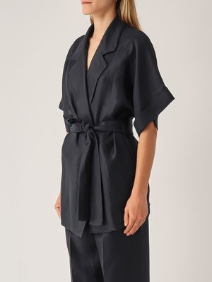 3. Veste femme en viscose et lin Abîme