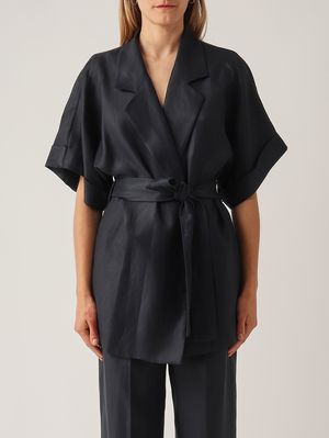 1. Veste femme en viscose et lin Abîme