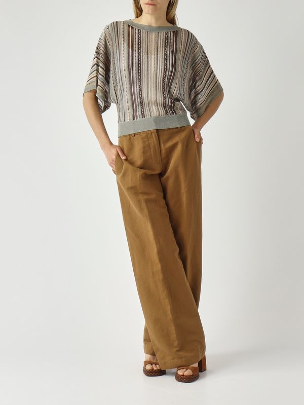 2. Suéter de mujer de viscosa con lurex Multicolor Nenette myriam