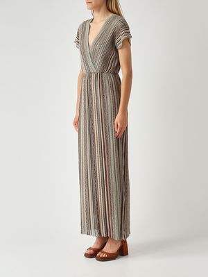 3. Robe pour femme en maille lurex. Multicolore