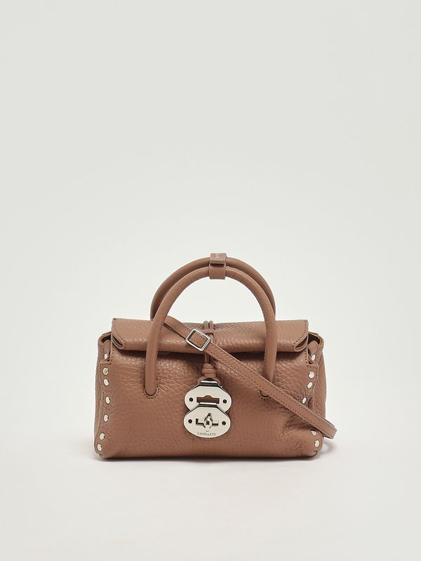 3. Sac Dotta Centauro Baby en cuir martelé pour femme Ribolla brune Zanellato 0687501120000 b