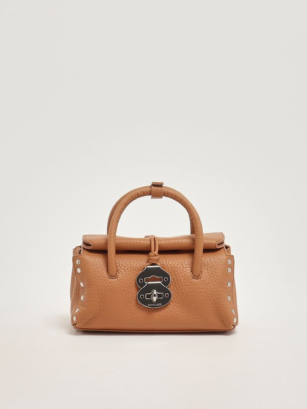 1. Borsa donna Dotta Centauro Baby in pelle martellata Amaretto Zanellato 0687501120000 b
