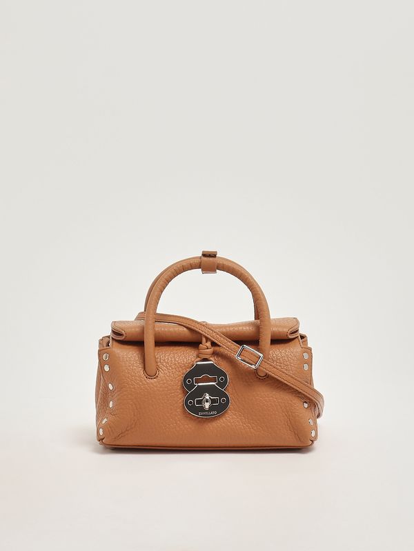 3. Borsa donna Dotta Centauro Baby in pelle martellata Amaretto Zanellato 0687501120000 b