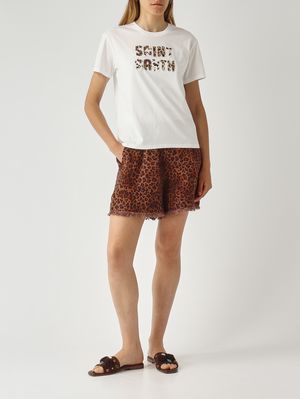 2. Emilie Women's Cotton T-Shirt White
