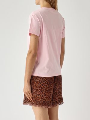 3. Emilie Women's Cotton T-Shirt Pink