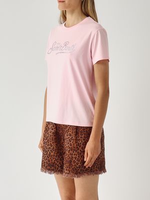 2. Emilie Women's Cotton T-Shirt Pink