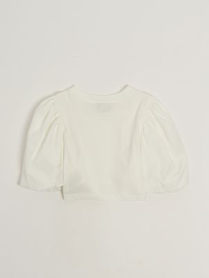 2. Mädchen-T-Shirt aus Baumwolle Gips