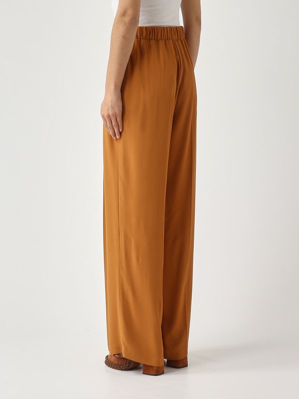 4. Pantalone donna in crepe di misto seta Ambra Maliparmi jh806250672