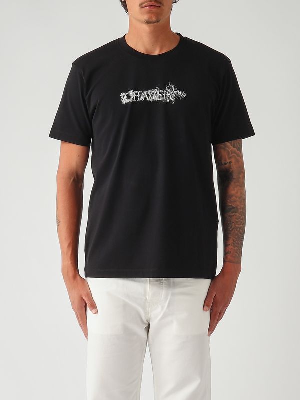1. T-shirt uomo in cotone Nero Off-White 44maa027s26j007001