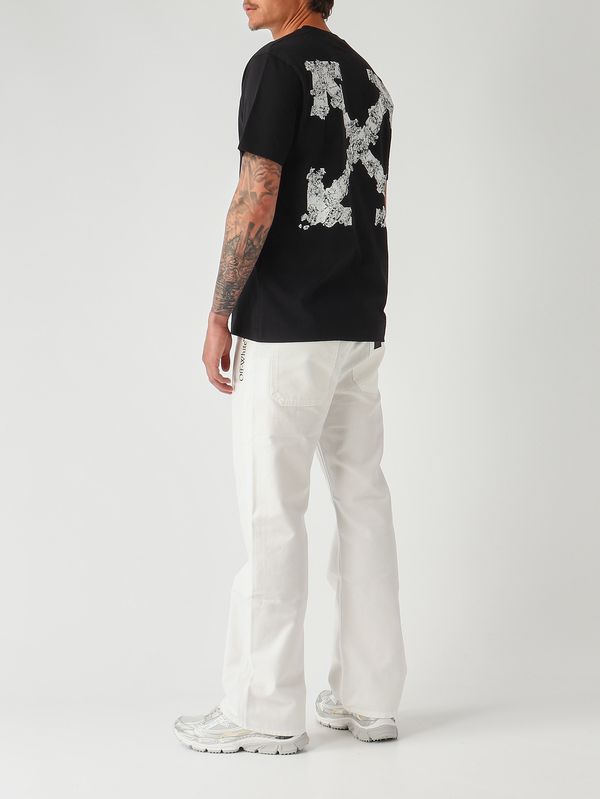 2. T-shirt uomo in cotone Nero Off-White 44maa027s26j007001