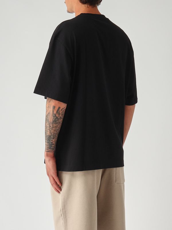 4. T-shirt uomo in cotone Nero Off-White 44maa120s26j007001