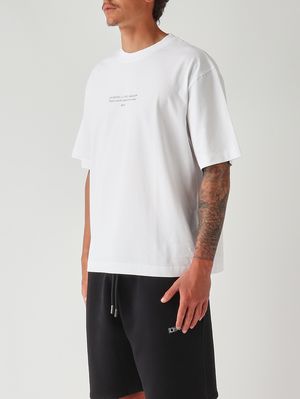 3. T-shirt uomo in cotone Bianco