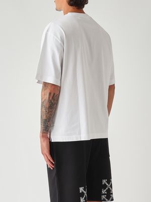 4. T-shirt uomo in cotone Bianco
