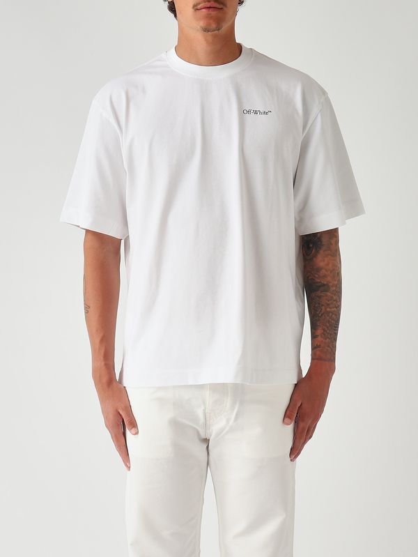 1. T-shirt uomo in cotone Bianco Off-White 44maa120s26j008001