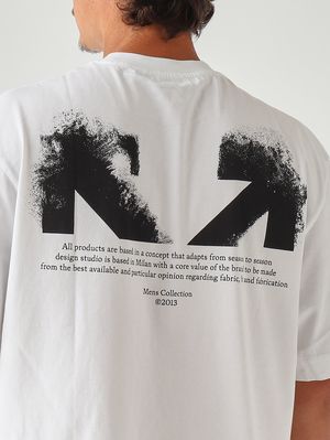 5. T-shirt uomo in cotone Bianco