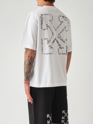 4. Camiseta de algodón para hombre Blanco
