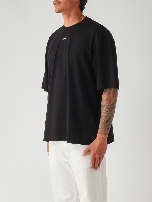 3. T-shirt uomo in cotone Nero Off-White 44maa120s26j00y001