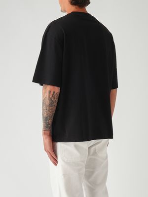 4. T-shirt uomo in cotone Nero