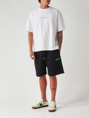 2. Short pour homme en molleton de coton Noir