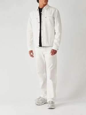 2. Surchemise en coton pour homme Blanc