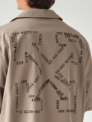 5. Sobrecamisa de algodón para hombre Beige oscuro