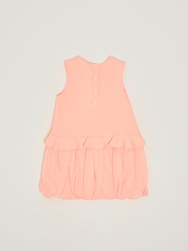 2. Abito bambina in cotone Rosa Fendi bfb6127aj