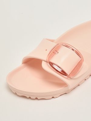 5. Sandalia para mujer Madrid Big Buckle de goma EVA Rosa claro