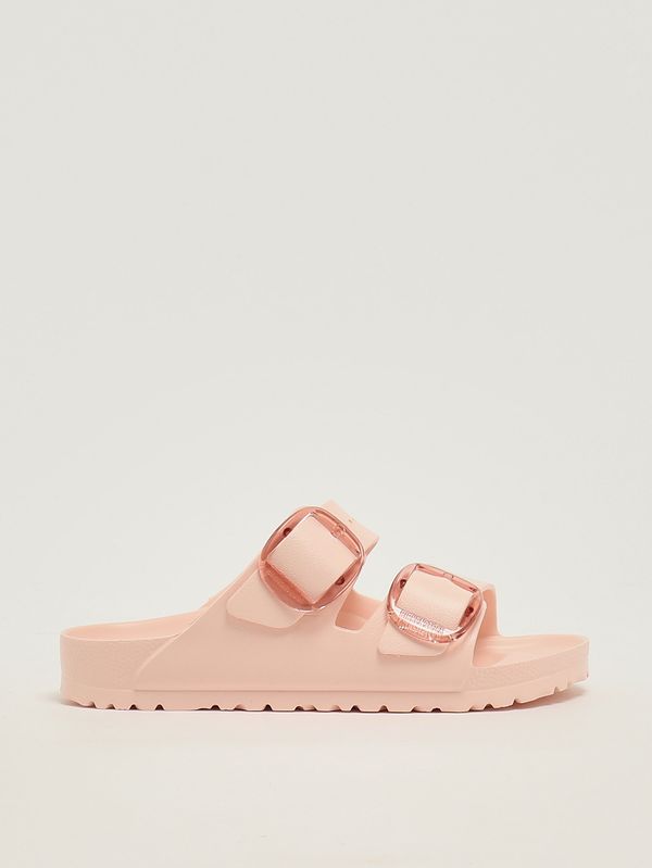 1. Sandalo donna Arizona Big Buckle in gomma Eva Rosa Chiaro Birkenstock 1031283