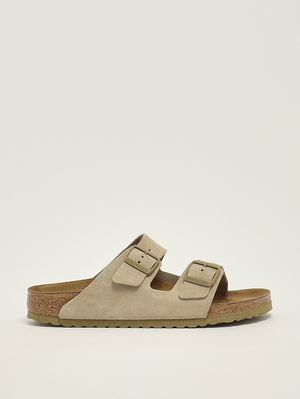 1. Men's Arizona suede leather sandal Light Khaki