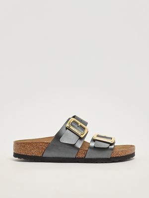 1. Damensandale Sydney Cushion Buckle Schwarz