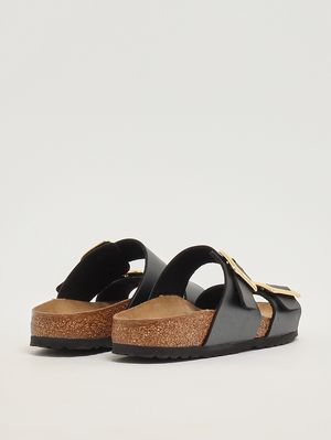 3. Damensandale Sydney Cushion Buckle Schwarz