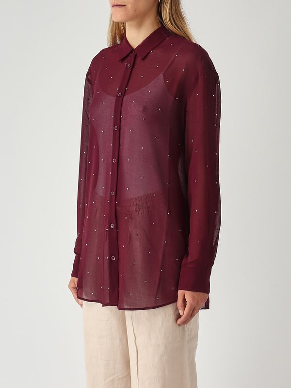 3. Camisa de mujer Brigitte de georgette Violeta MC2 Saint Barth brig001