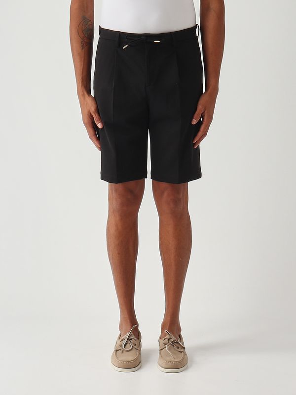1. Pantaloncino uomo Olbia in misto modal stretch Nero Briglia olbiap300110